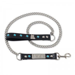 Akcesoria Ripndip Lord Nermal Studded Pet Leash Czarne | PLL3385I
