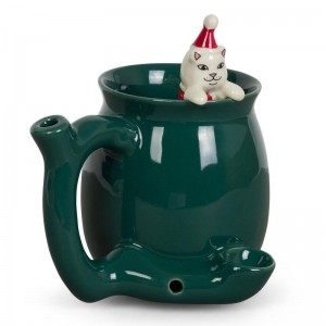 Akcesoria Ripndip Lord Santa Wake And Bake Mug Jasny Zielone | PLR3396V