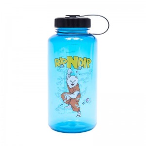 Akcesoria Ripndip Super Sainerm 32oz Wody Bottle Niebieskie | PLC3596T