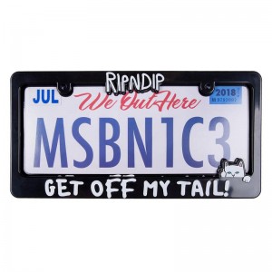 Akcesoria Ripndip Tailgate License Plate Frame Czarne | PLV3520R