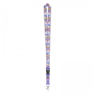 Akcesoria Ripndip Taste The Rainbow Lanyard Lawenda | PLG3381S