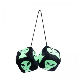 Akcesoria Ripndip We Out Here Fuzzy Dice Czarne | PLW3421N