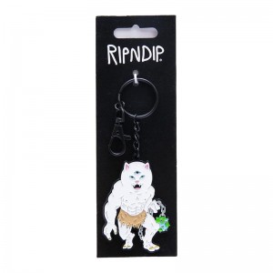 Akcesoria Ripndip X Nerm Keychain Białe | PLS3430G