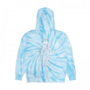 Bluza z Kapturem Ripndip Sent From Heaven Głęboka Niebieskie | PLX3201Y