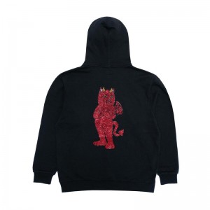 Bluza z Kapturem Ripndip Sent From Heck Czarne | PLO3162K