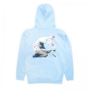 Bluza z Kapturem Ripndip The Great Wave Of Nerm Niebieskie | PLD3211F