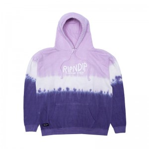 Bluza z Kapturem Ripndip The Great Wave Of Nerm Fioletowe | PLS3210G