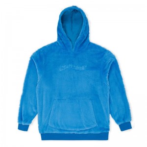 Bluza z Kapturem Ripndip Waves Sherpa Niebieskie | PLN3134W