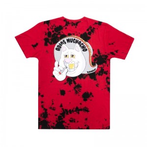 Koszule Ripndip Adios Muchacho Czerwone Czarne | PLC2962T