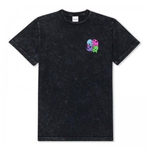 Koszule Ripndip Planet Special Czarne Niebieskie | PLJ2860P