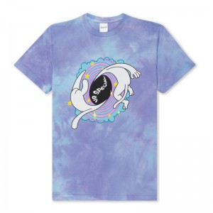 Koszule Ripndip Special Vortex Niebieskie Lawenda | PLK2861O