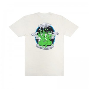Koszule Ripndip Stripndip Pocket Beżowe | PLL2888I