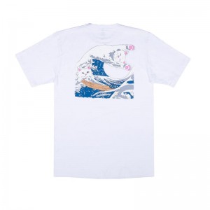 Koszule Ripndip The Great Wave Of Nerm Białe | PLN2939W