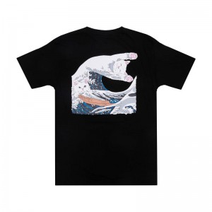 Koszule Ripndip The Great Wave Of Nerm Czarne | PLM2940Q
