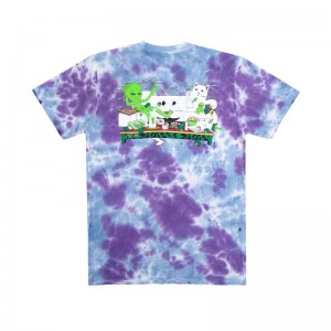 Koszule Ripndip Wake And Bake Fioletowe Lawenda | PLS2952G