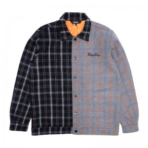 Kurtki Ripndip Limbo Shirt Ciemny Brązowe | PLQ3109M