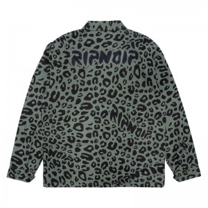 Kurtki Ripndip Spotted Military Oliwkowe | PLS3121G