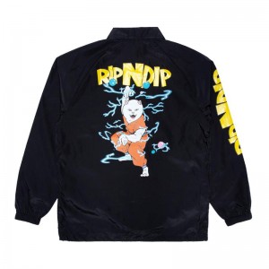 Kurtki Ripndip Super Sanerm Coach Czarne | PLF3123D